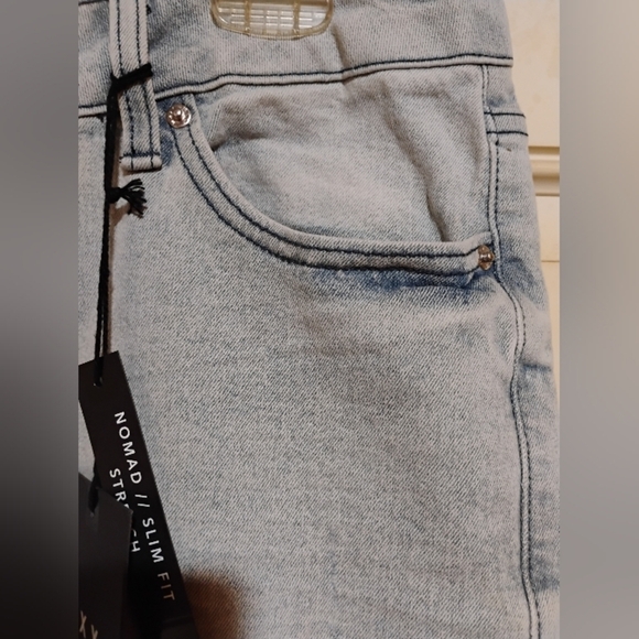New With Tags WXYZ Jeans 32 Waist 30 Long Nomad Slim Fit Stretch Jeans - Picture 5 of 12
